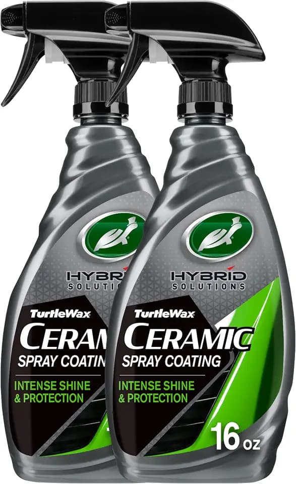 Turtle Wax Hybrid Solutions Ceramic Spray Wax Coating, 16 oz (Pack of 2)