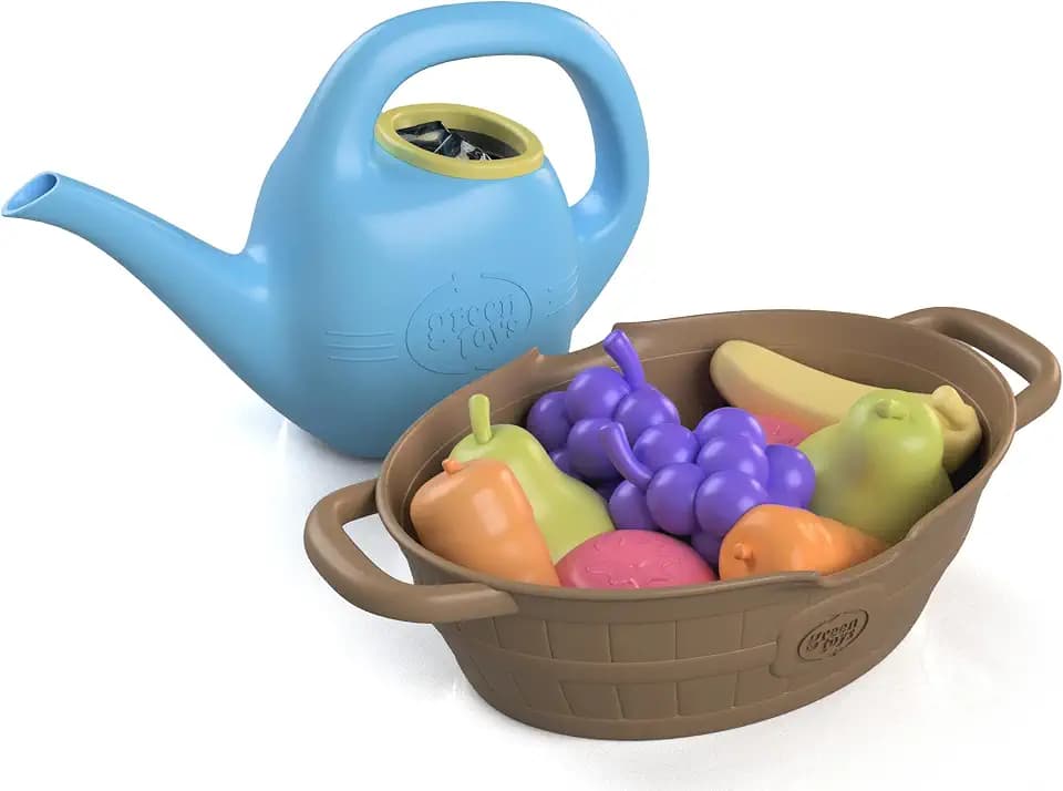 Green Toys Harvest Color Changing Watering Can Set