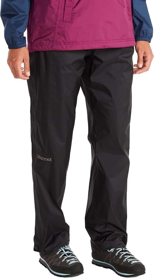 Marmot Damen PreCip Eco Full Zip Pant Short, wasserdichte Regenhose, Winddichte Wanderhose, atmungsaktive Regenkleidung zum Wandern und Trekking