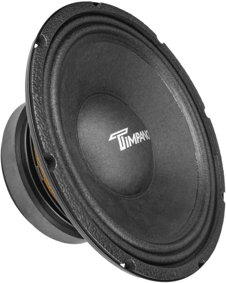 Timpano TPT-MD10 10 Inch Midbass Speaker Pro Audio 800 Watts, 8 Ohm Mid-bass Loudspeaker for Professional and Car Audio System (Single)