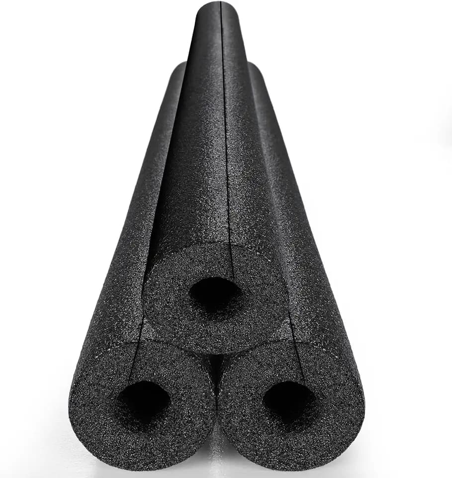 Pangda 3 Pack 55 Inch Clamp-on Foam Noodles Clamp Foam Protection Pre-Cut Seam Hollow Noodle Tube for Sharp Edge Protectors, Corner Guards, Padding, Pipe Insulation, DIY Protection Projects
