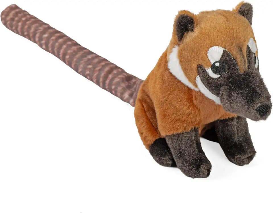Wild Republic Splendors Eco Coati Stuffed Animal - 6"
