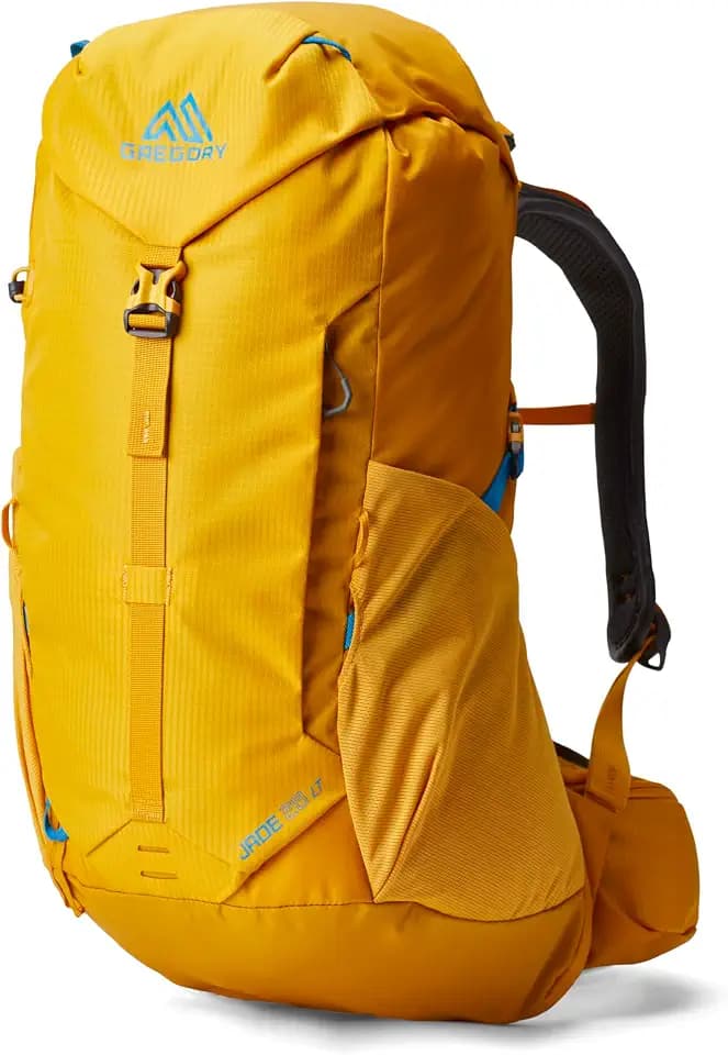 Gregory Vaporspan - Jade LT 28 - Damen Tagesrucksack, 56 cm, 28L, 1.07 KG, Belüfteter Rückenbereich, verstellbarer Hüftgurt, Trinksystem-kompatibel, Gelb (Capri Yellow)