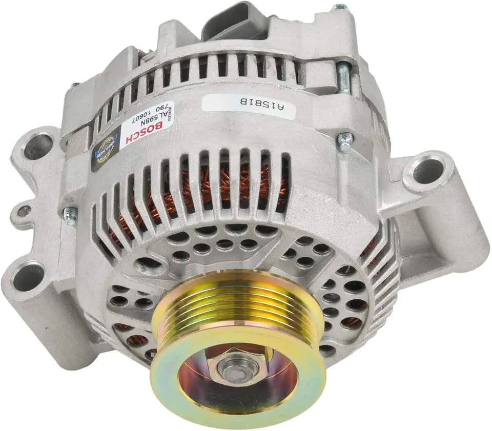 BOSCH AL598N Premium 100% New Alternator - 95 Amp Rating