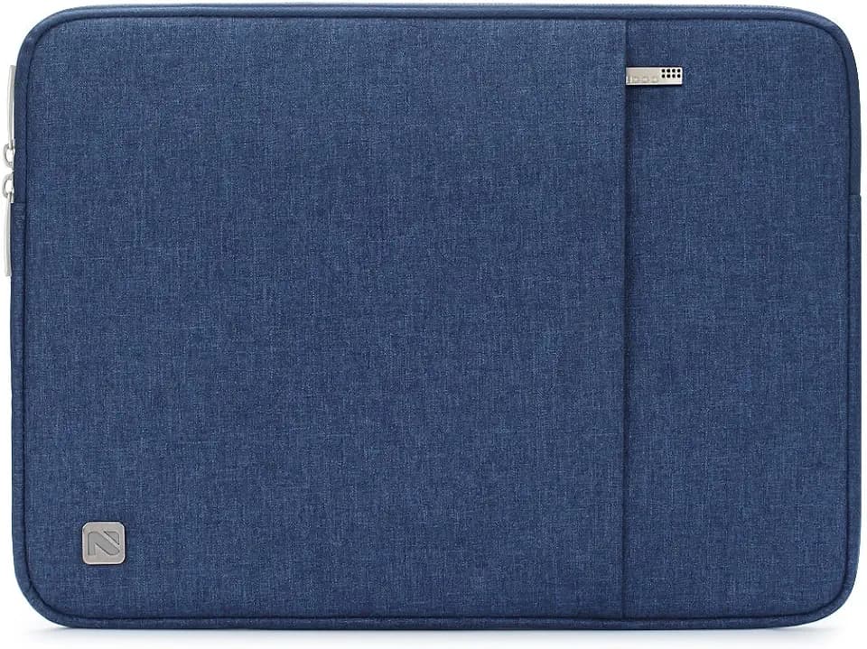 NIDOO 11,6 Zoll wasserdichte Laptop-Schutzhülle für 12,9 Zoll iPad Pro 2018/13 Zoll MacBook Air 2018/13 Zoll MacBook Pro 2016-2018/12,3 Zoll Surface Pro 6/12 Zoll Samsung Galaxy Book2, Blau