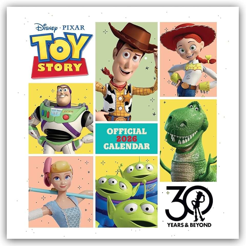 Toy Story – Offizieller Kalender 2026: Original Danilo-Kalender [Mehrsprachig] [Kalender] (Wall-Kalender)