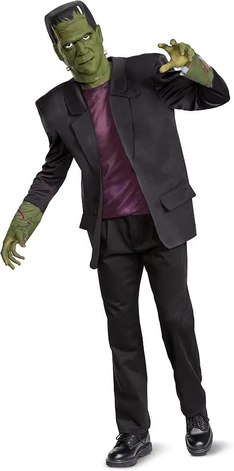 Disguise mens Frankenstein Costume, Official Universal Monster Costume and Mask