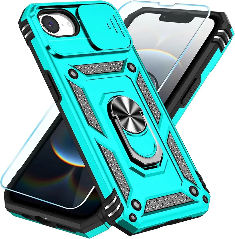 SunStory for iPhone 17e Case/ iPhone 16e Case with HD Screen Protector 6.1”