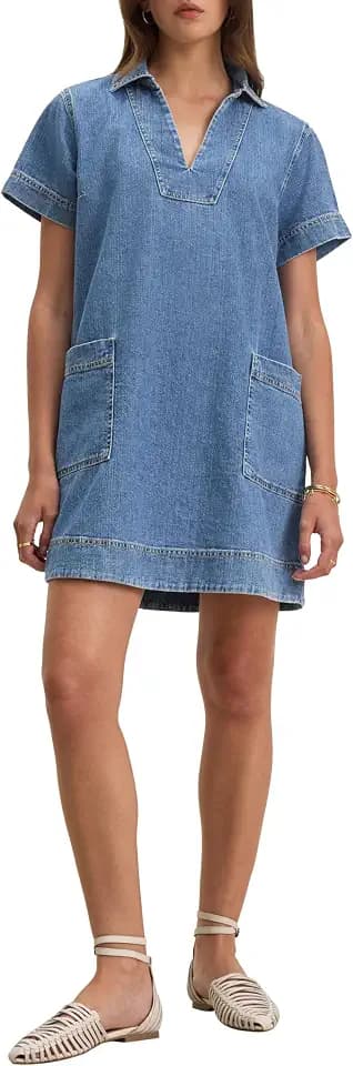 Velvet by Graham & Spencer Women's Delana Denim Dress