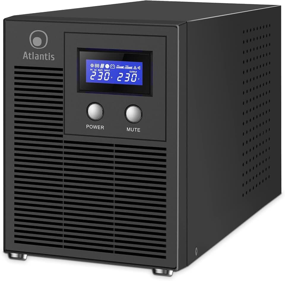 Atlantis USV 2000 VA/1400 W mit Reiner Sinuswelle