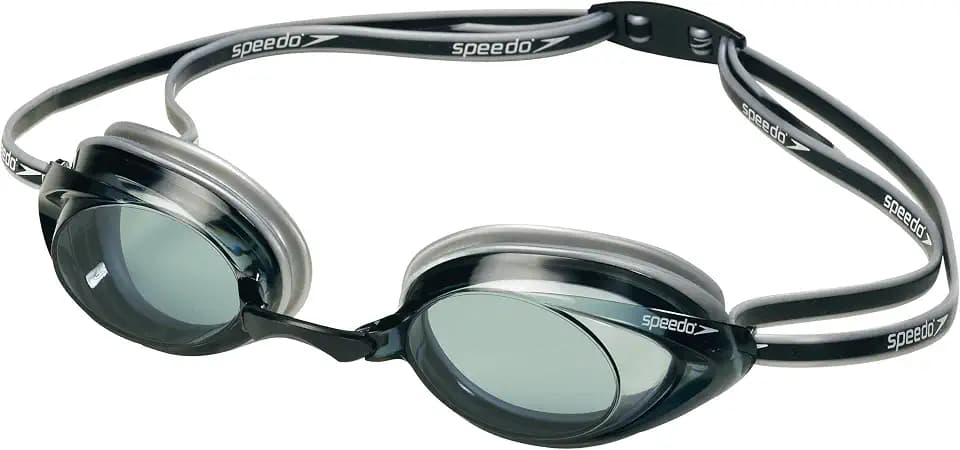 Speedo unisex-adult Swim Goggles Vanquisher