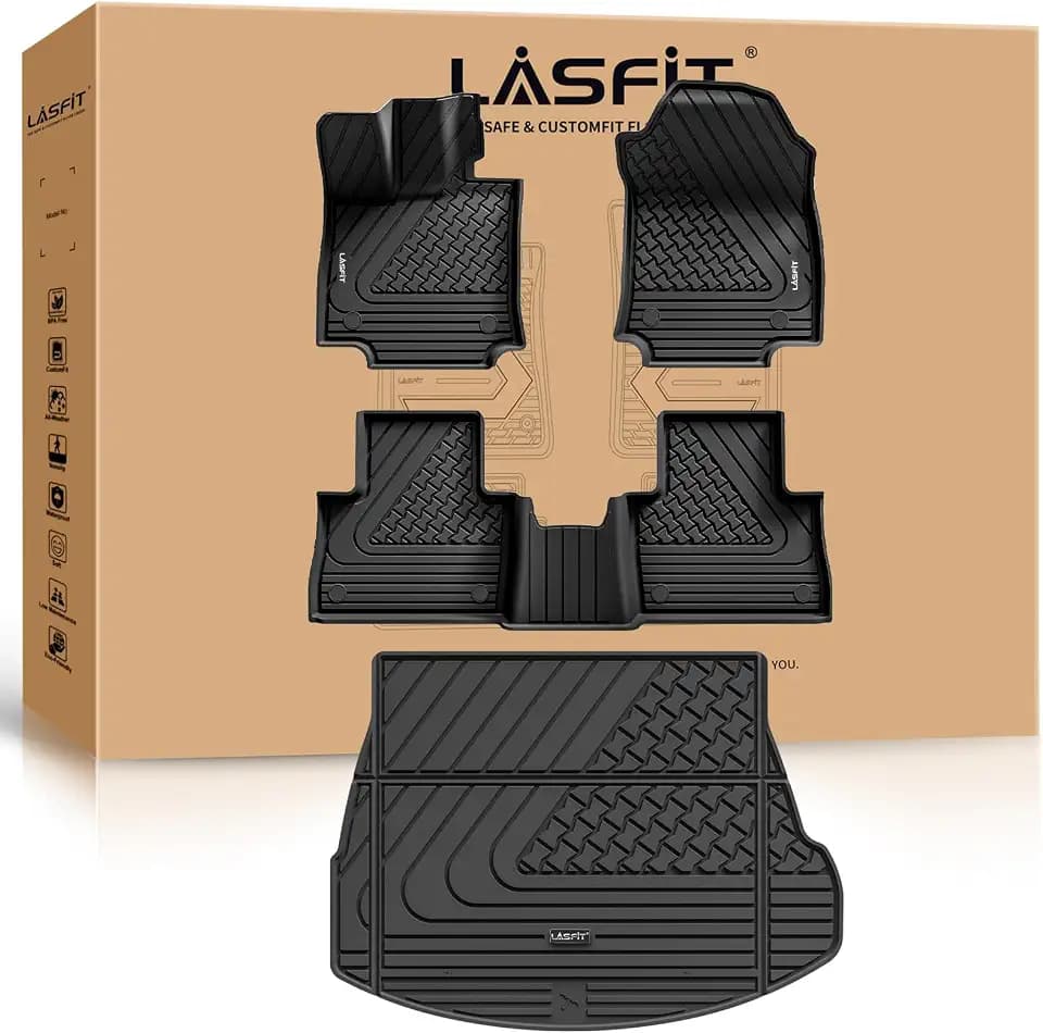 LASFIT Floor Mats & Cargo Mat for 2022-2026 Lexus NX250 NX350 F Sport