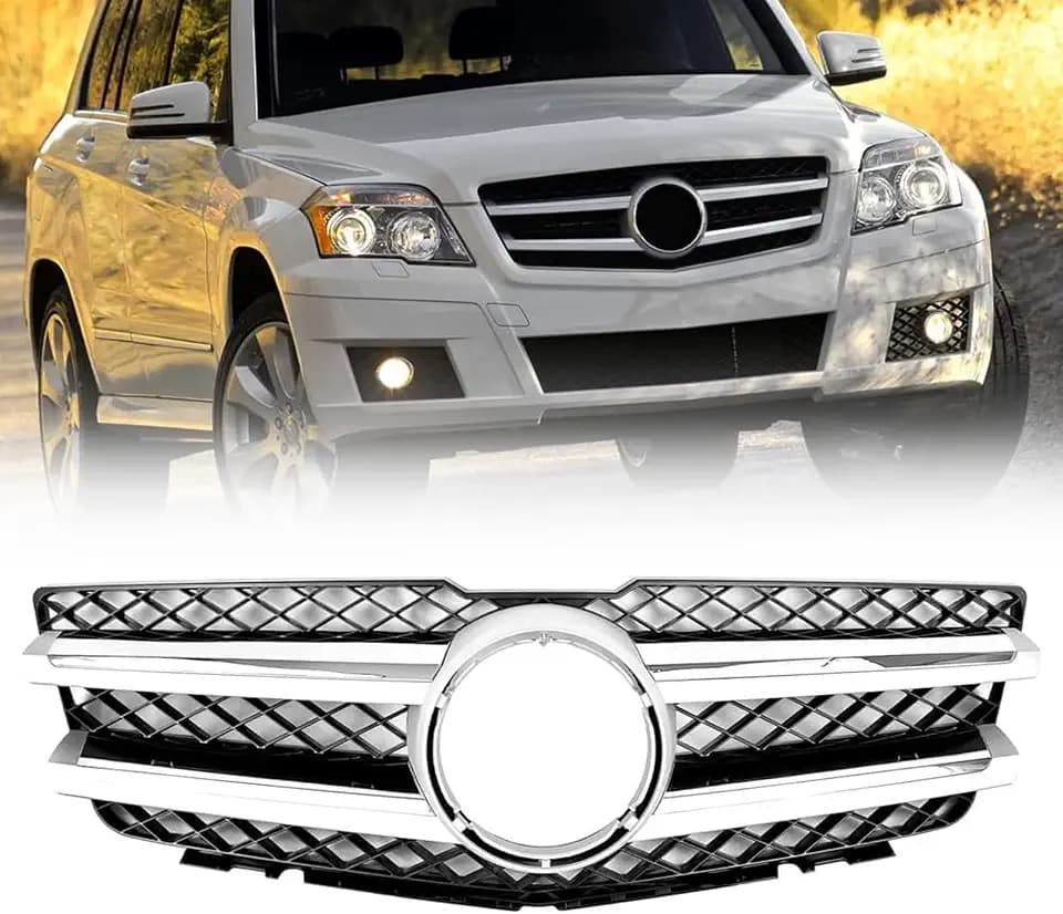 Bumper Grille For Mercedes Benz X204 GLK250 GLK350 2008-2012