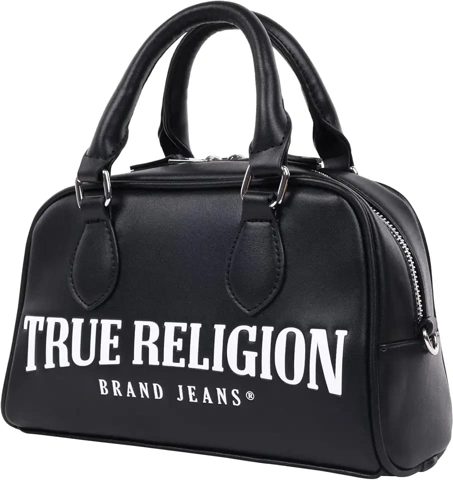 True Religion Mini Satchel, Black