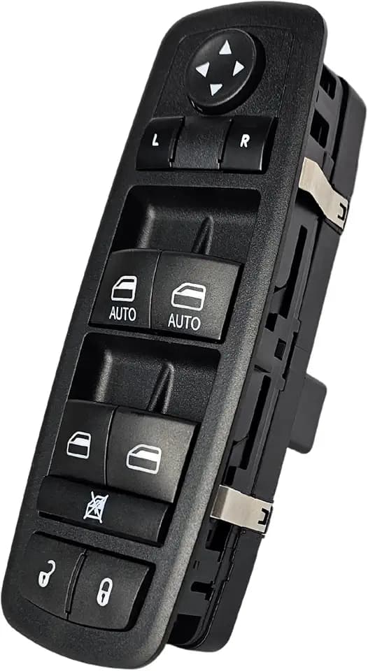SWITCHDOCTOR Window Master Switch for 2008-2012 Liberty; 2008-2016 Chrysler Town & Country; 2008-2020 Dodge Grand Caravan; 2009-2010 Journey; 2007-2011 Nitro (Pin Check Required)