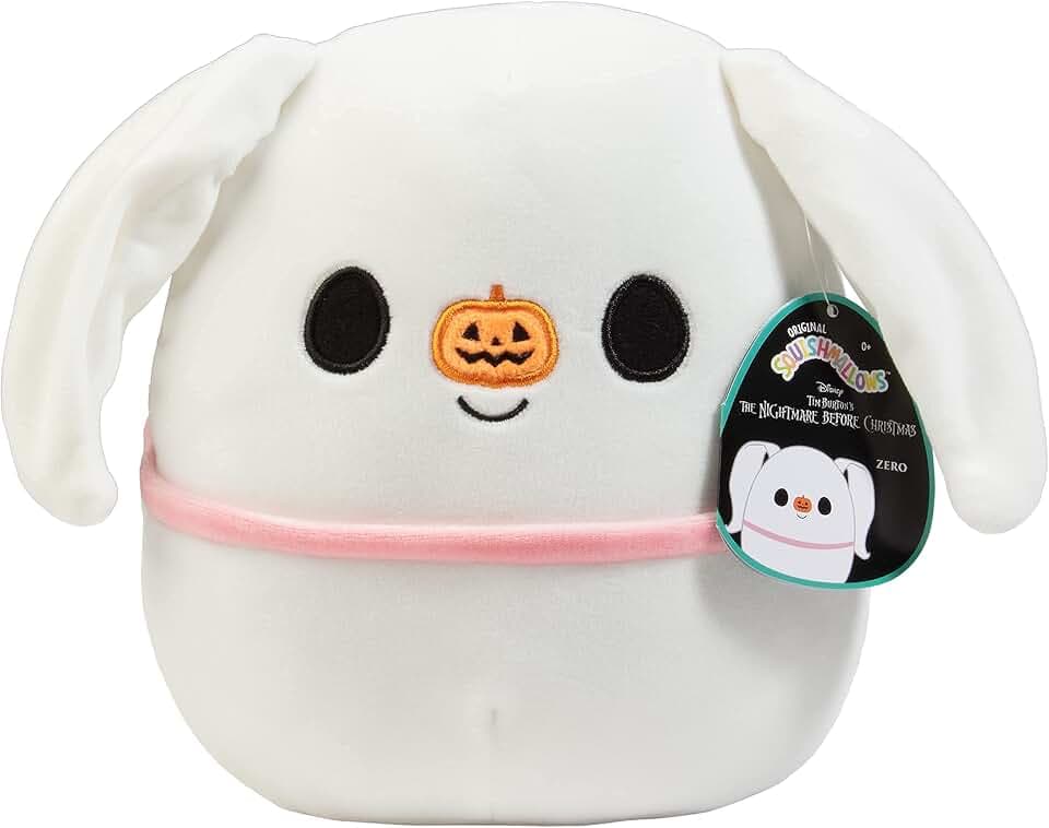 Squishmallows 8-Inch Zero Disney Halloween Jazwares Plush