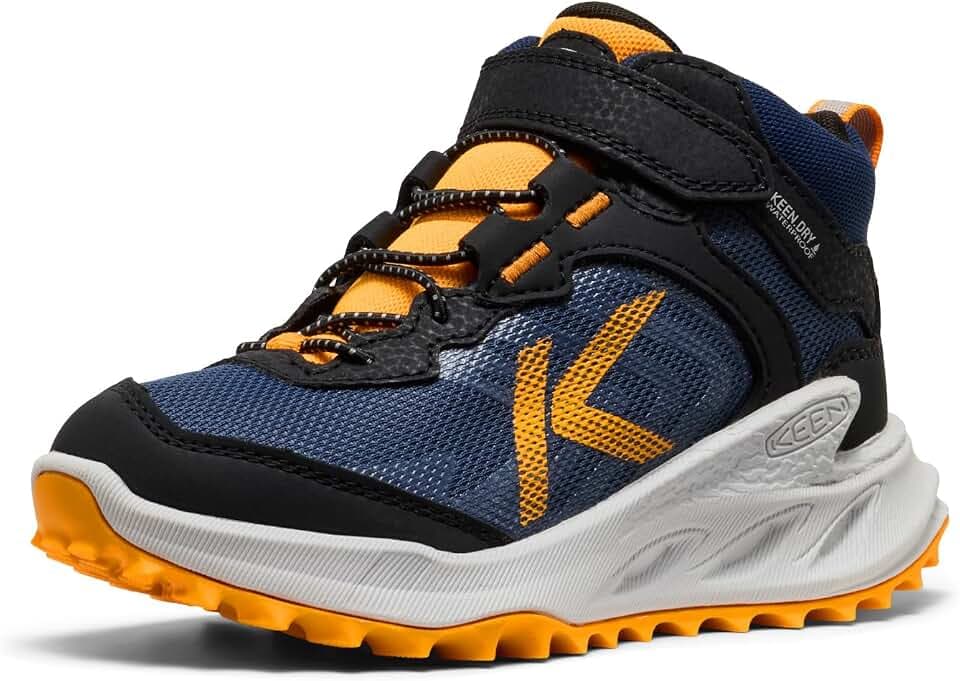 KEEN Unisex-Child Zionic Mid Height Waterproof All Terrain Easy On Hiking Boots