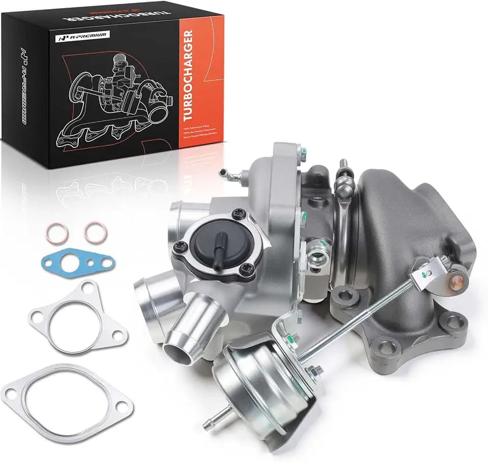 A-Premium Complete Turbo Turbocharger Kit with Wastegate Actuator & Gasket