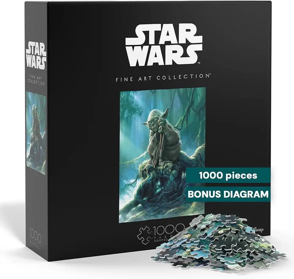 Buffalo Games Star Wars Yoda 1000 Piece Jigsaw Puzzle for Adults