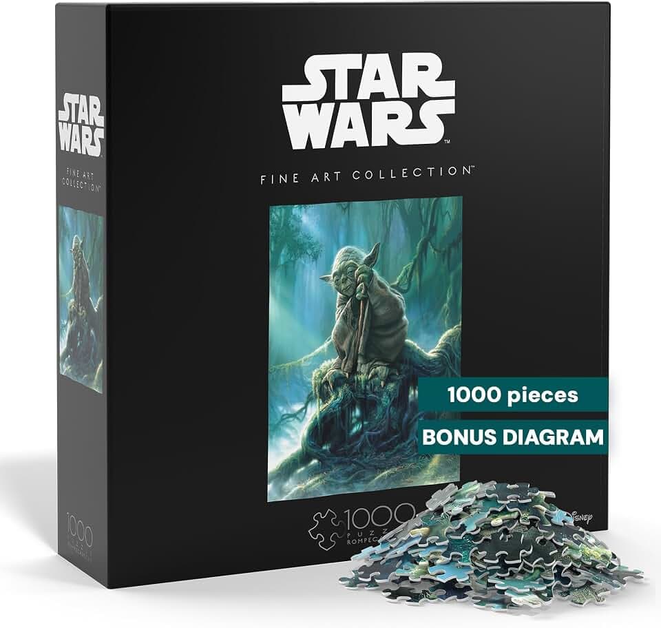 Buffalo Games Star Wars - Fine Art Collection - Yoda - 1000 Teile Puzzle