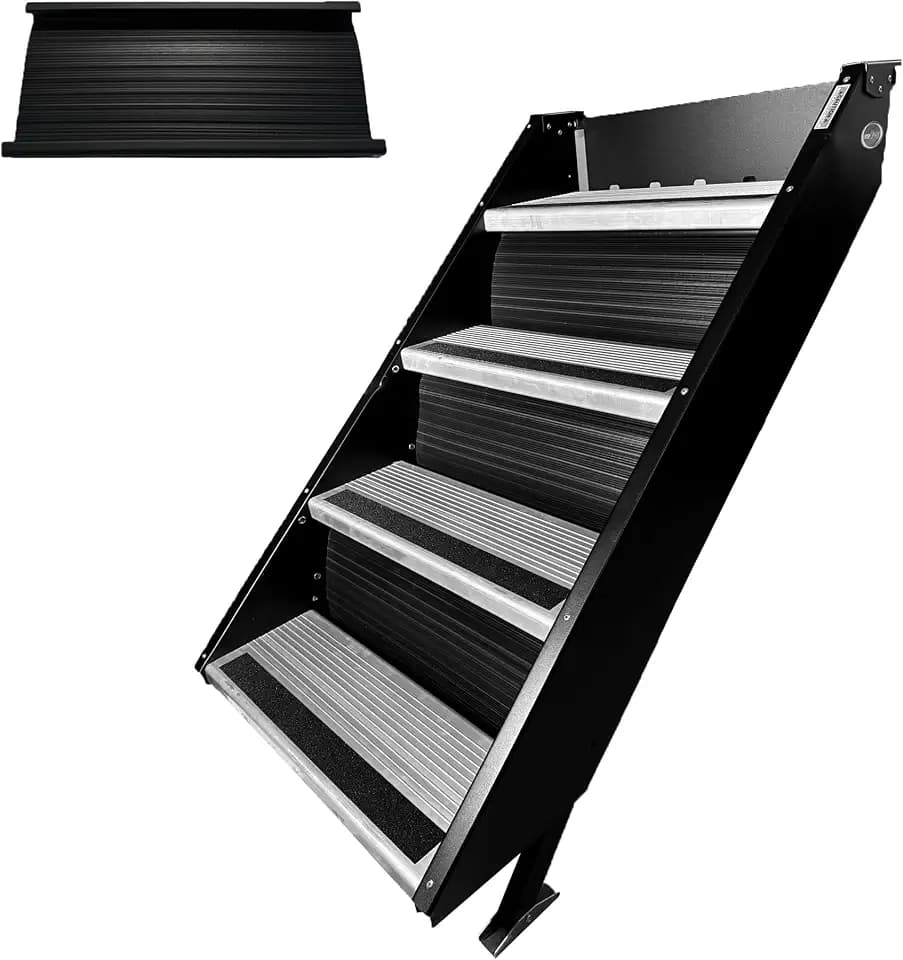 GapGuard PupStep Edition | RV Stair Gap Filler for MORryde & Lippert Steps | 23.5” Dog Confidence Barrier | Sold Individually, One Required Per Gap | USA Design