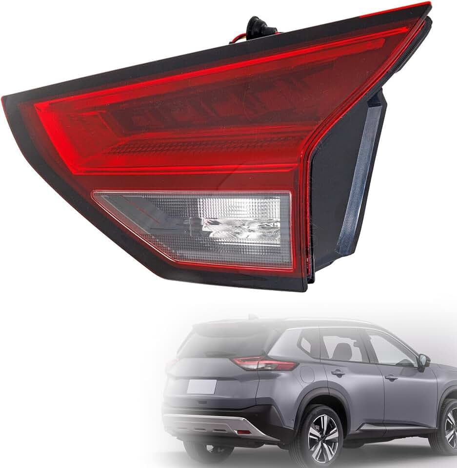 munirater 1 Pack Tail Light Replacement for Rogue 2021-2023 Right Side Inner Tail Lamp NI2803125 26550-6RR1A