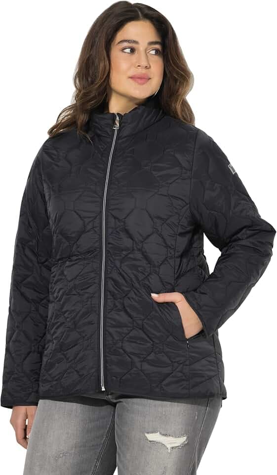 Ulla Popken Damen Steppjacke