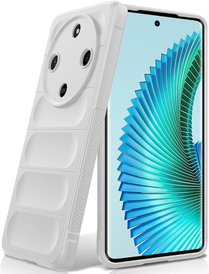 Silikon Hülle für Honor Magic 6 Lite/Honor X9b, Weiß