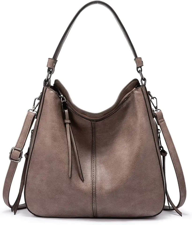 Realer Hobo Crossbody Bag for Women, Designer Shoulder Purse Handbags