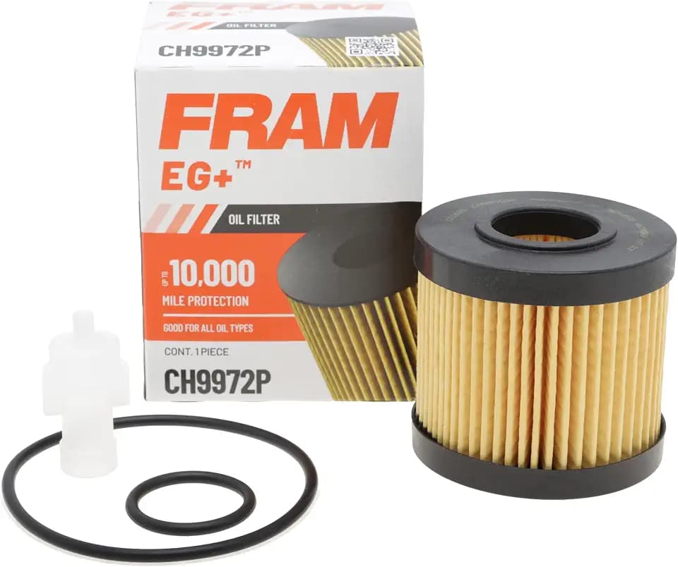 FRAM Extra Guard CH9972 10K Mile Change Automotive Replacement Interval Spin-On Engine Oil Filter for Select Vehicle Model Years, Vehicle Engine Protection Oil Filter for Everyday Drivers
