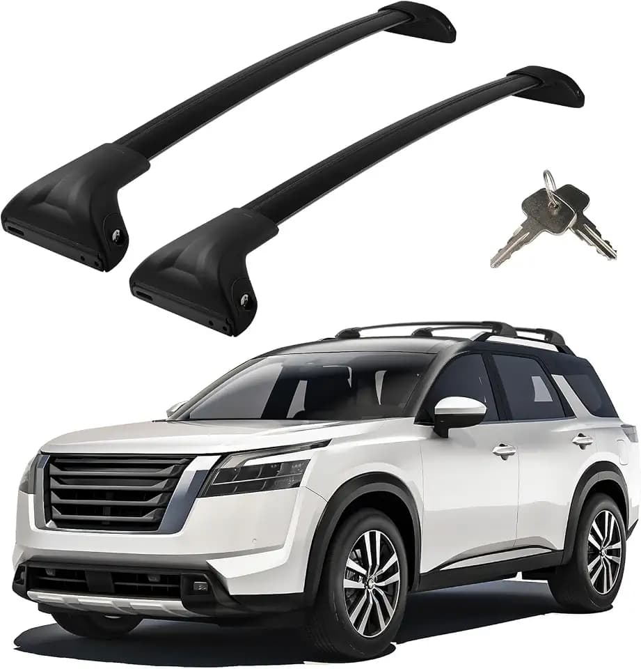330LBS T-Slot Roof Rack Cross Bars Compatible with Nissan Pathfinder
