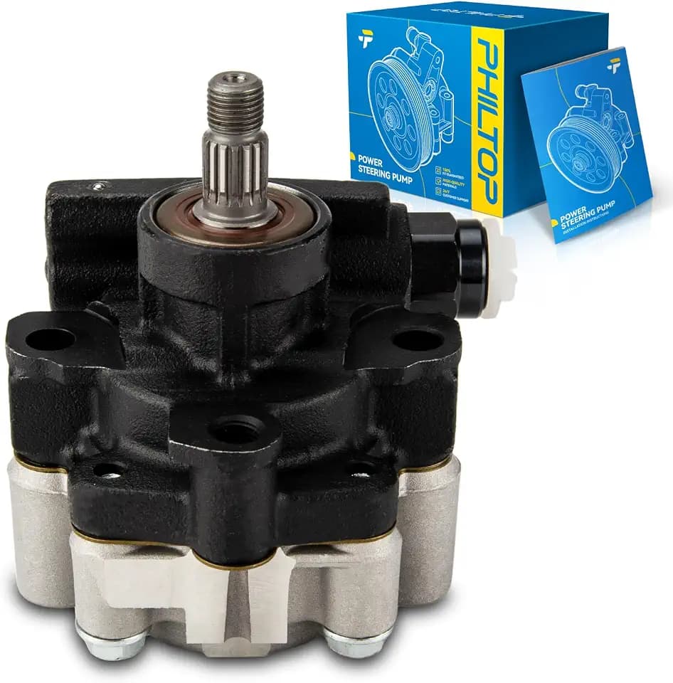 PHILTOP 215931 Power Steering Pump Fit for 1995-2004 Avalon, 2004-2007 Highlander 3.3L, 2004-2006 RX330, 1995-2003 Camry 3.0L, 1998-2003 Sienna, 1999-2003 Solara 3.0L, 2004-2006 Camry 3.3L