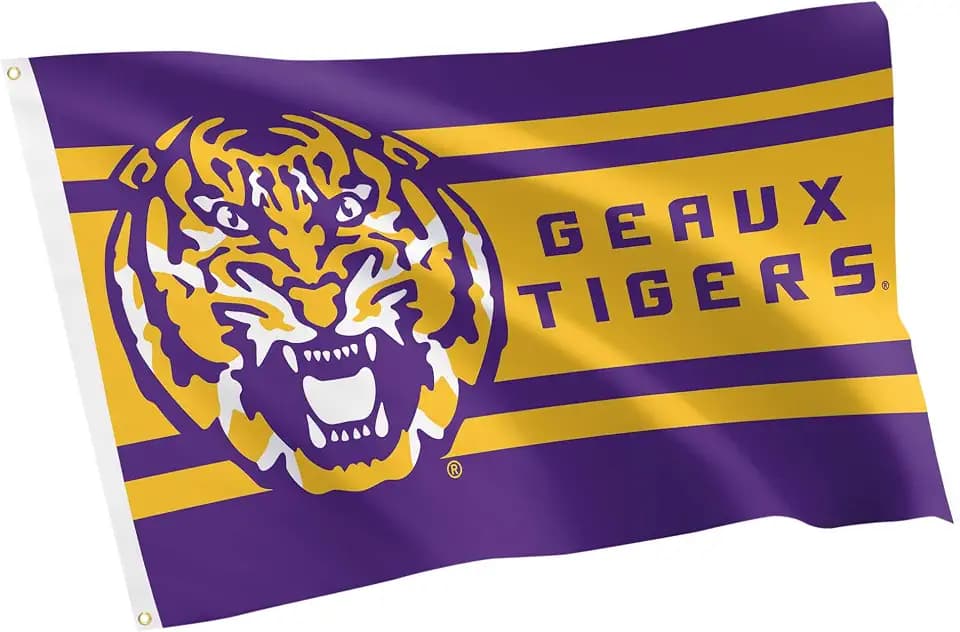 Desert Cactus LSU Louisiana State University Tigers Flag 3x5 Outdoor (D)