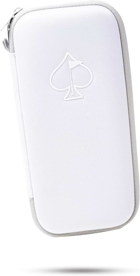 Pins & Aces Glove and Accessory Caddie - Your All-In-One Solution For Organizing And Carrying Essential Golf Accessories On The Course (Gray)