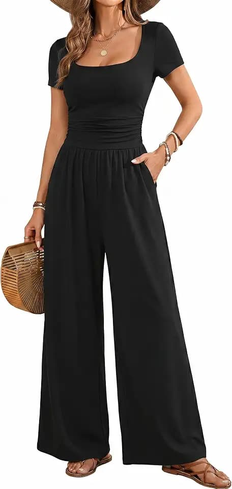 Acelitt One Piece Jumpsuits for Women Dressy Casual