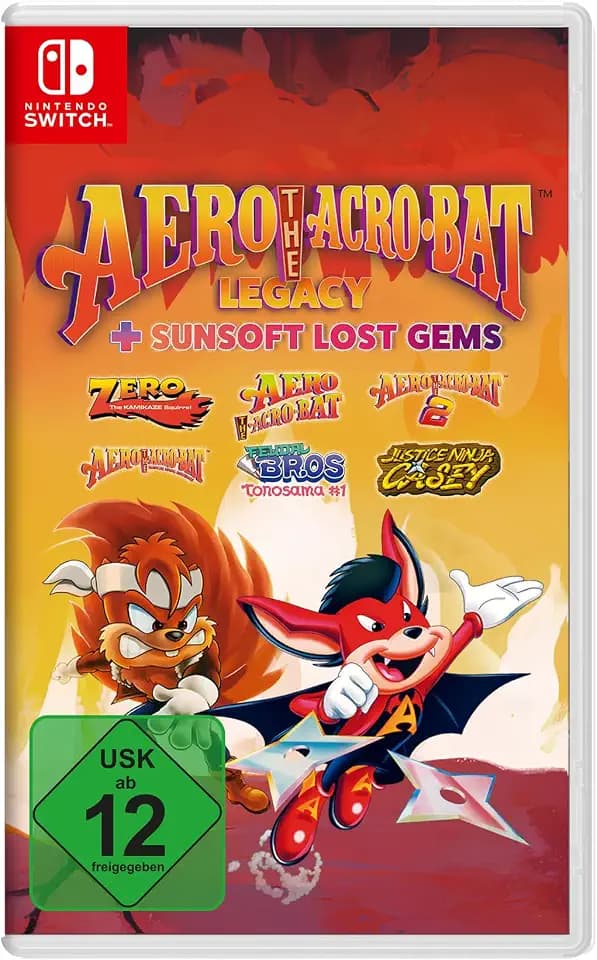 Aero the Acro-Bat Legacy + Sonsoft Lost Gems - [Nintendo Switch]