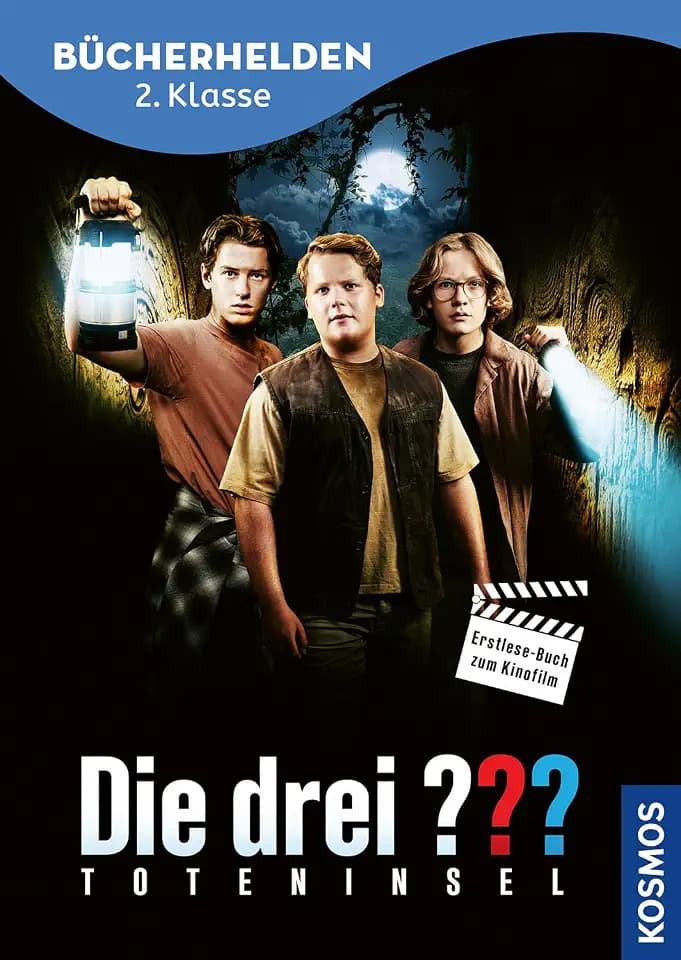 Die drei ??? Erstlese-Buch zum Film, 2. Klasse, Toteninsel: Mit dem spannenden, bebilderten Kinoabenteuer Lesen lernen - für Kinder ab 7 Jahren (Bücherhelden)
