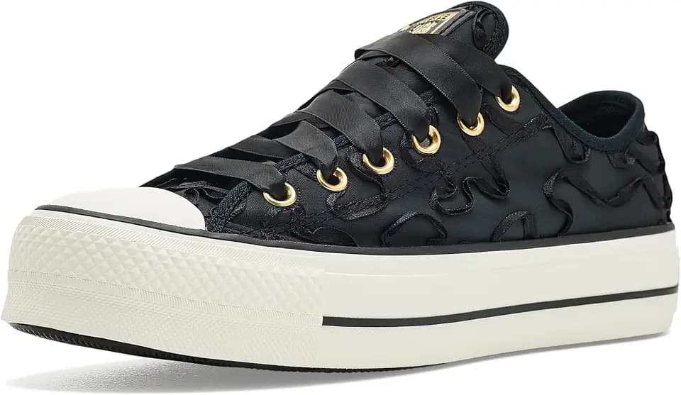 Converse Chuck Taylor All Star Lift Platform Ribbon Low Top Sneakers