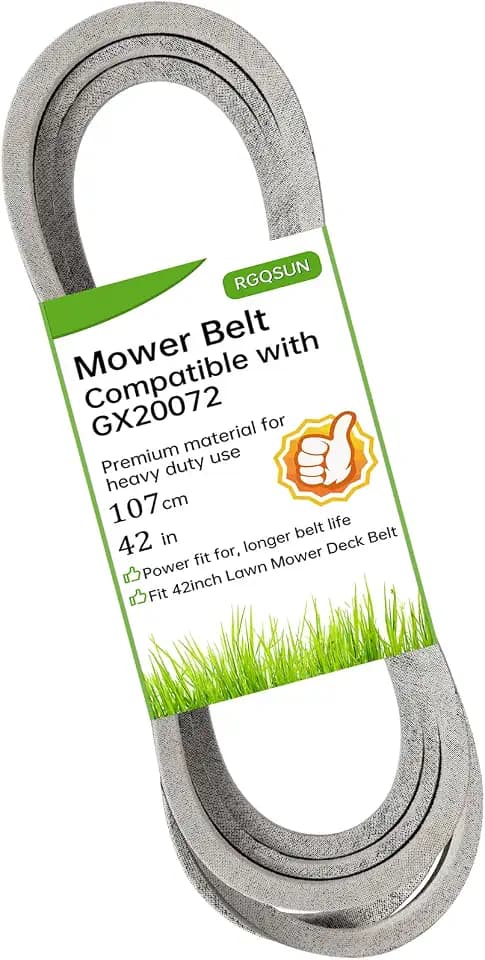 42 inch Lawn Mower Deck Belt Compatible with John Deere GX20072 GY20570,Deck Drive Belt Compatible with L 100 130 1742 D100 D110 D120 D130 X110 X125 X145 E100 E110 E120