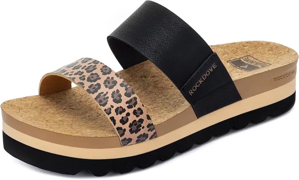 RockDove Women’s Isla Lift Platform Slide Sandals