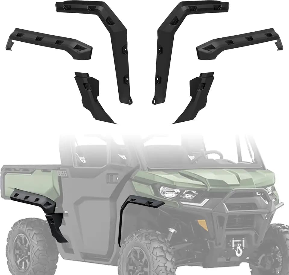 Sport Fender Flares for Can Am Defender 2016+, Replace #715003898