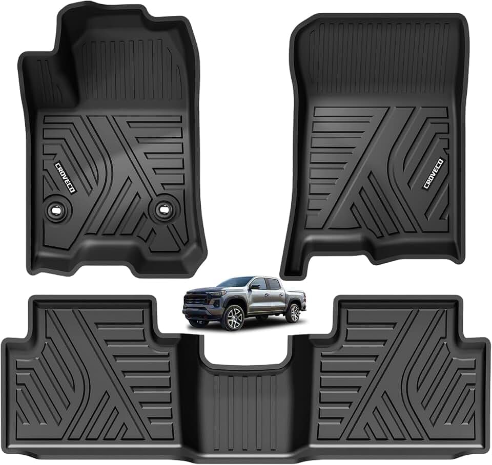 Floor Mats for 2023-2026 Chevy Colorado/GMC Canyon Crew Cab