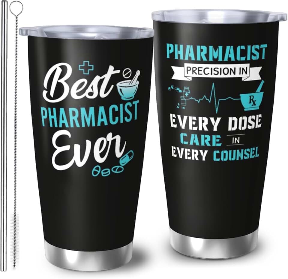 Pharmacist Gifts 20oz Tumbler, Gift for Female Pharmacists