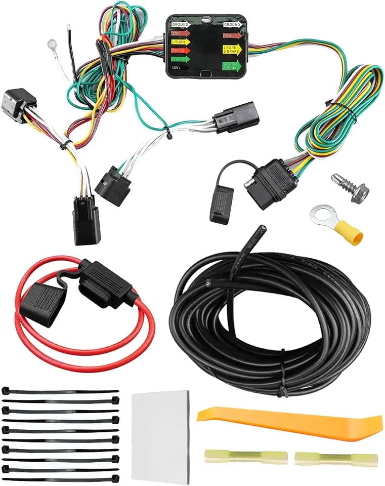 4 Pin Trailer Wiring Harness Fit for Kia Sorento LX S 2021-25 Replace 56530