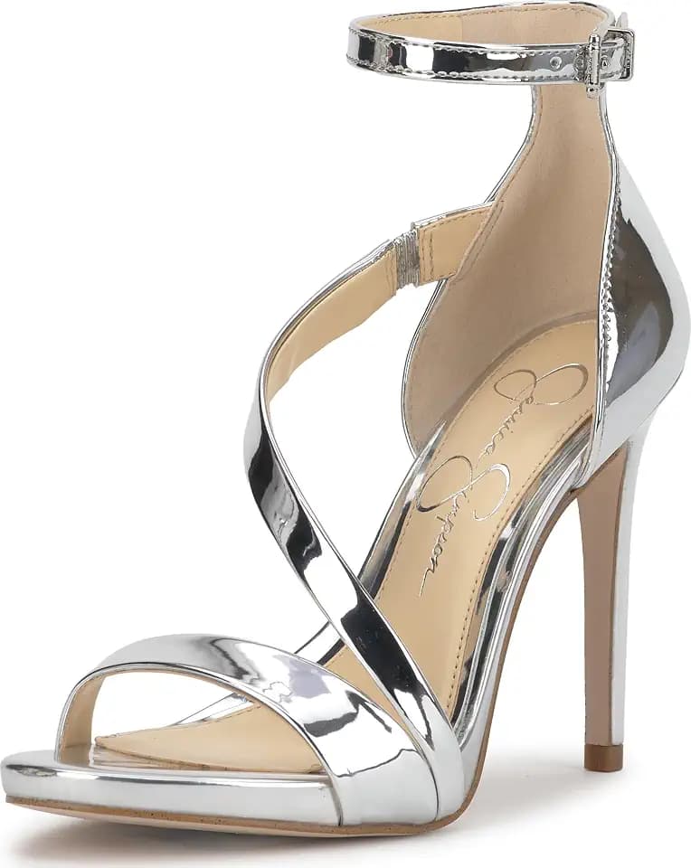 Jessica Simpson Women's Rayli Ankle Strap Heeled Sandal