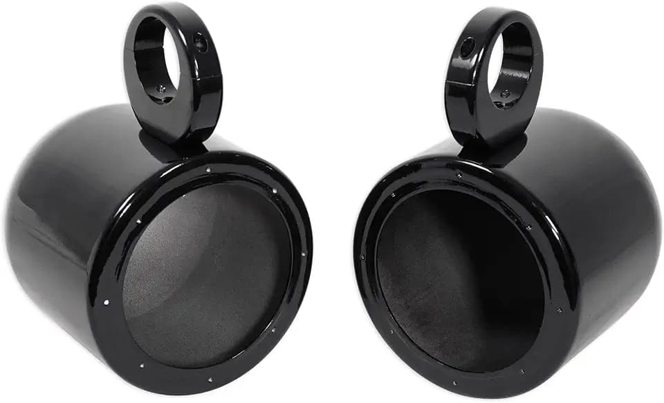Rockville MAC65B 6.5" Black Wakeboard Tower Speaker Pod Enclosures Pair