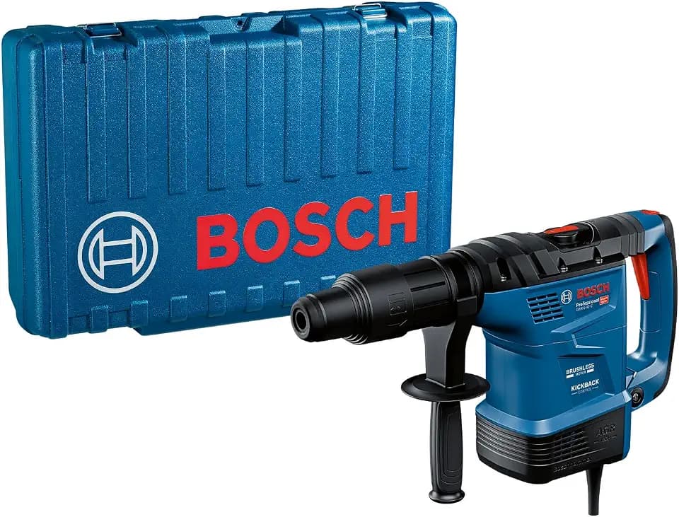 Bosch Professional Bohrhammer GBH 6-42 C (mit SDS Max, 1300 W Motorleistung, bürstenloser Motor, KickBack und Vibration Control, in Handwerkerkoffer)