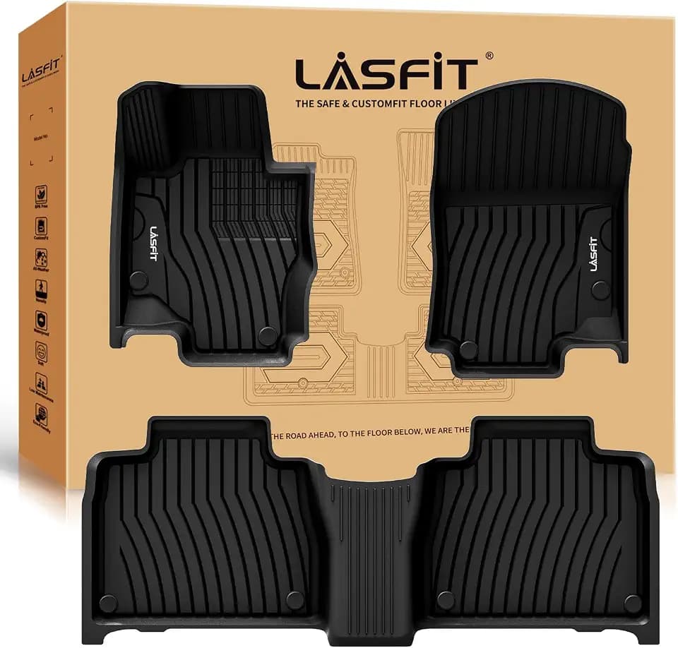 LASFIT Floor Mats for Mercedes Benz GLE SUV 2020-2026 (Not Fit Coupe)
