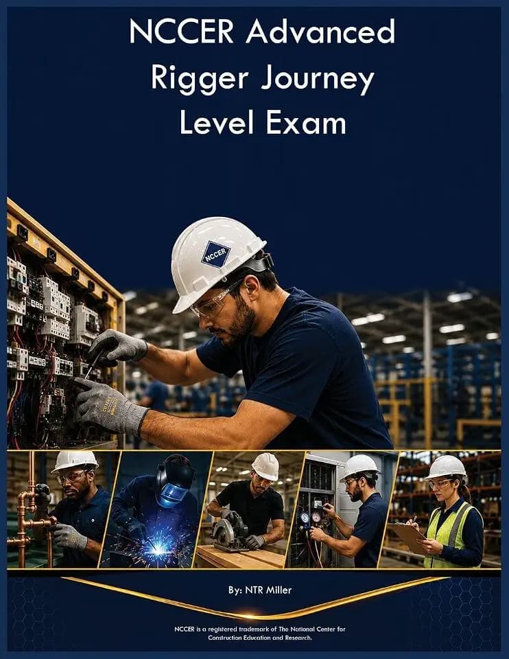 NCCER Advanced Rigger Journey Level Exam