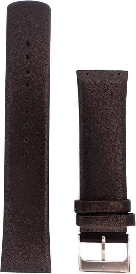 Skagen Armbanduhren für Herren 22mm, Schwarz Leder, original ersatzband für SKW6104